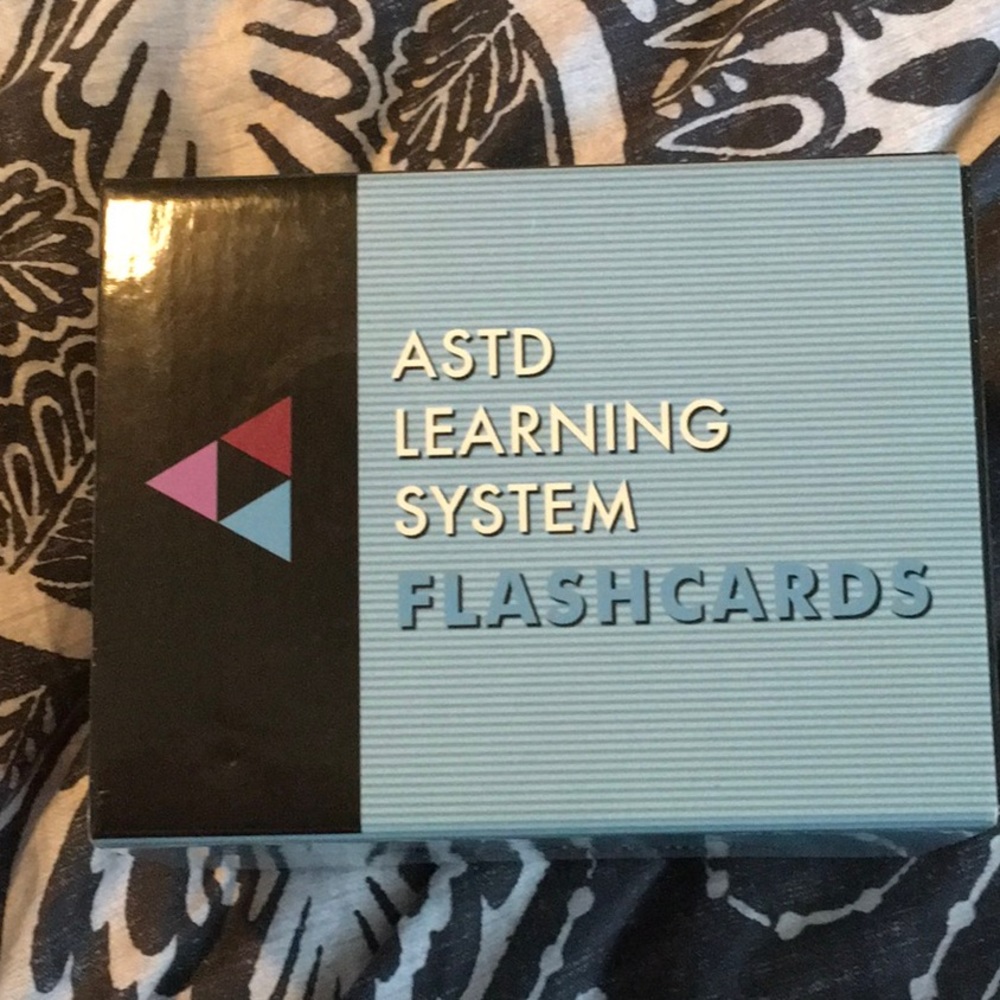 ASTD Learning System Flash Cards Flashcards